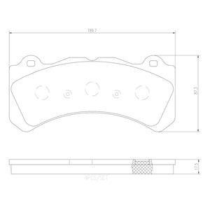 Brembo P86034n Brake Pad||p86034n_Drw.Jpg||89||brmp86034n||1755139