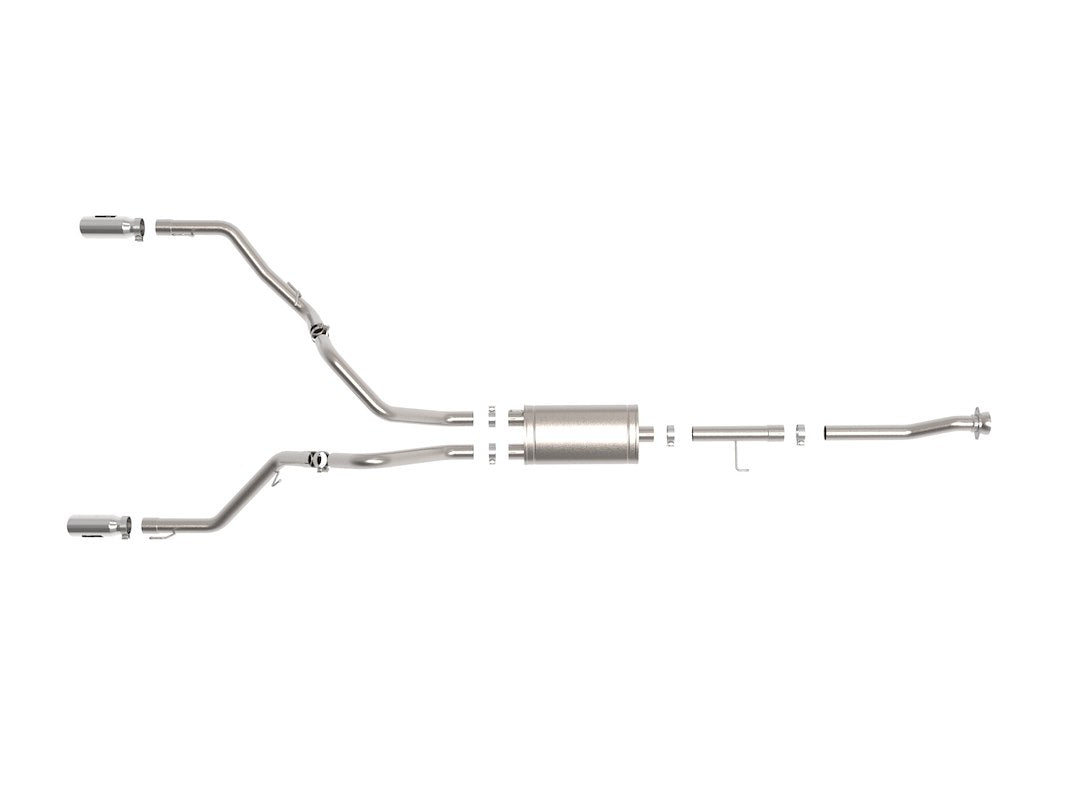 Product of Advanced FLOW Engineering 49-33127-P Vulcan Cat-Back System Single Exhaust System Kit 