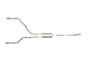 Product of Advanced FLOW Engineering 49-33127-P Vulcan Cat-Back System Single Exhaust System Kit 