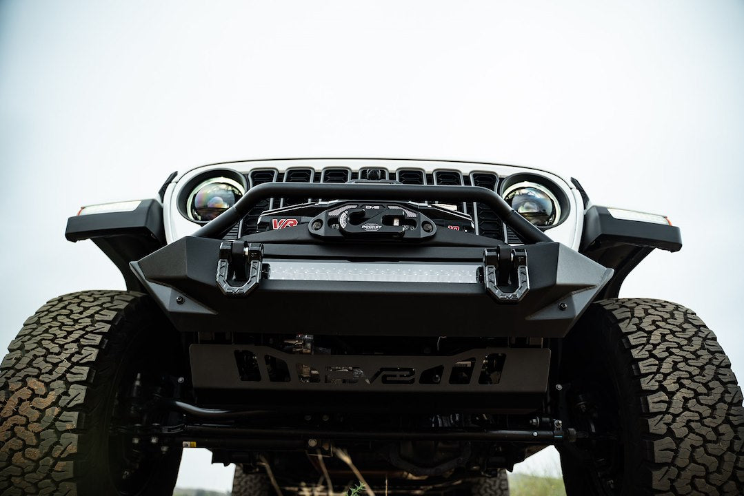 Product of DV8 Offroad FBJL-11 FS-1 Series Steel Powder Coated Bumper 