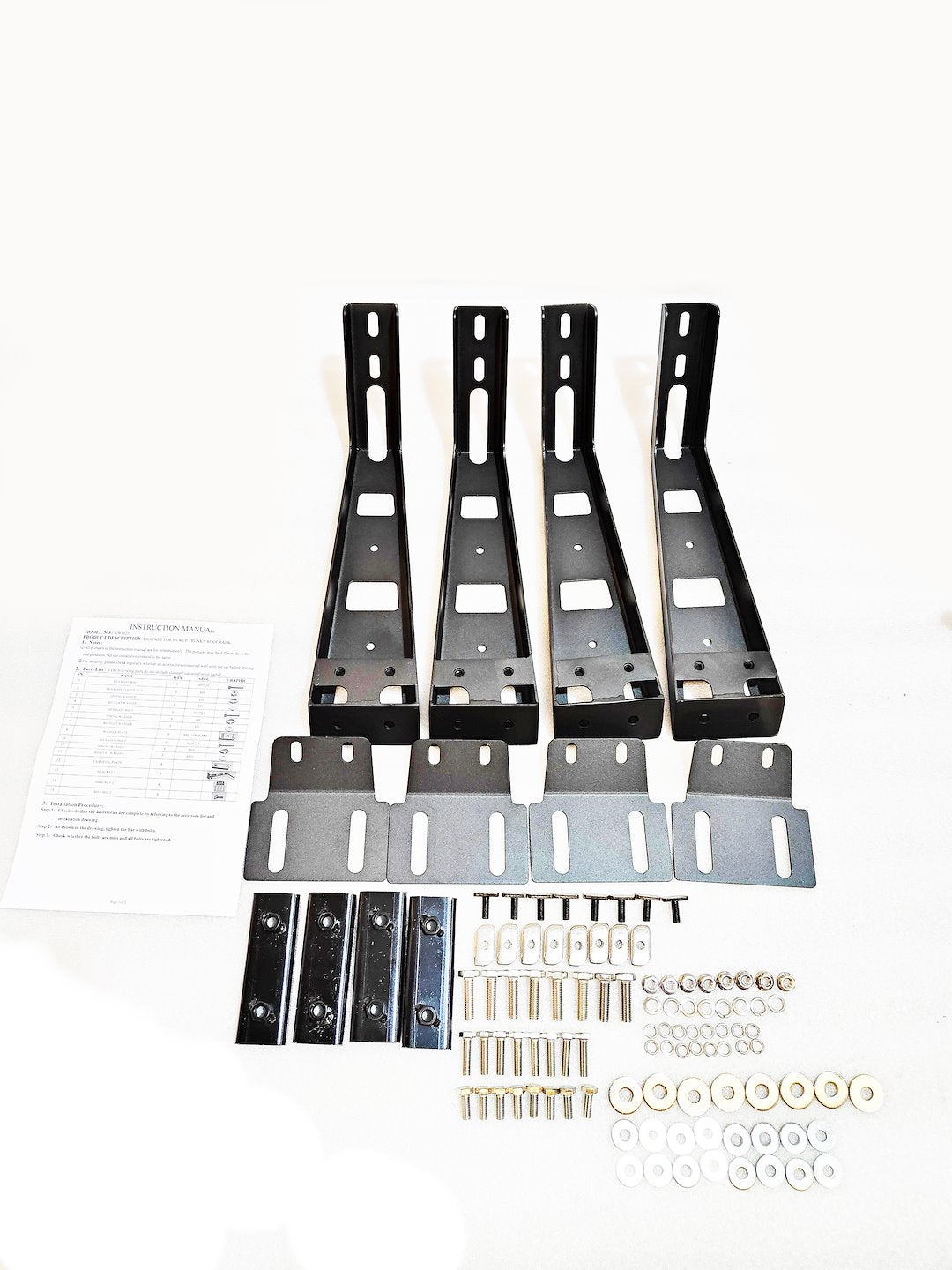 Black Horse Offroad Whprb402 Bed Cargo Rack||whprb402_4.Jpg||88||blkwhprb402||884199