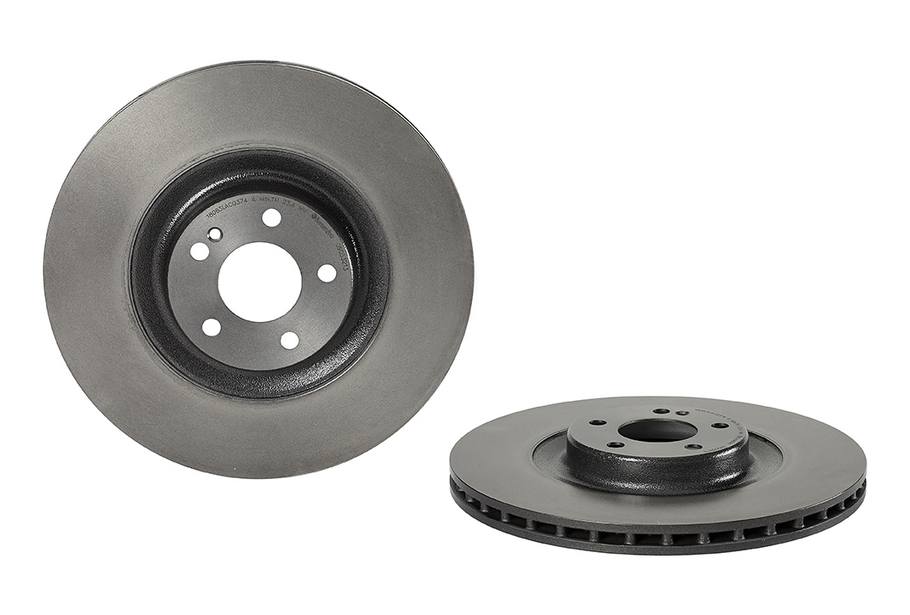 Product of Brembo 09D53213C02 Vented 1 Piece Brake Rotor 