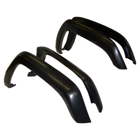 Product of Crown Automotive 5FWK Non-Exposed Fasteners Black Fender Flare - Set Of 4 