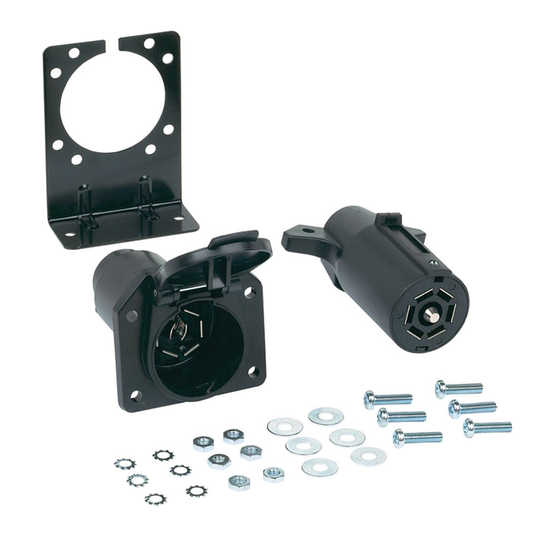 Product of Hopkins MFG 48465 Trailer/ Vehicle End 7 Blade Trailer Wiring Connector 