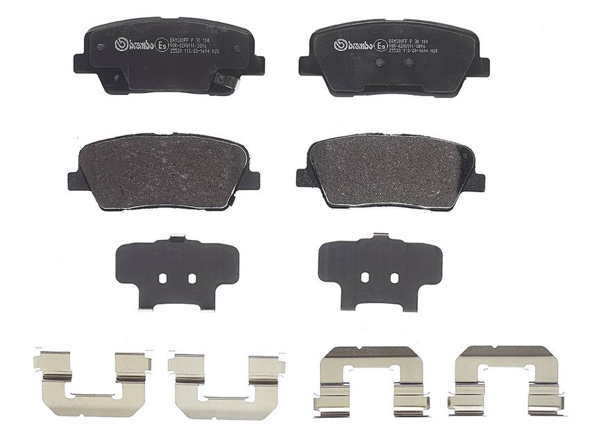 Product of Brembo P30104 Brake Pad - Set Of 4 