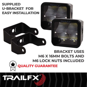 Product of TrailFX 2X2CFBKPR Driving/ Fog Light 