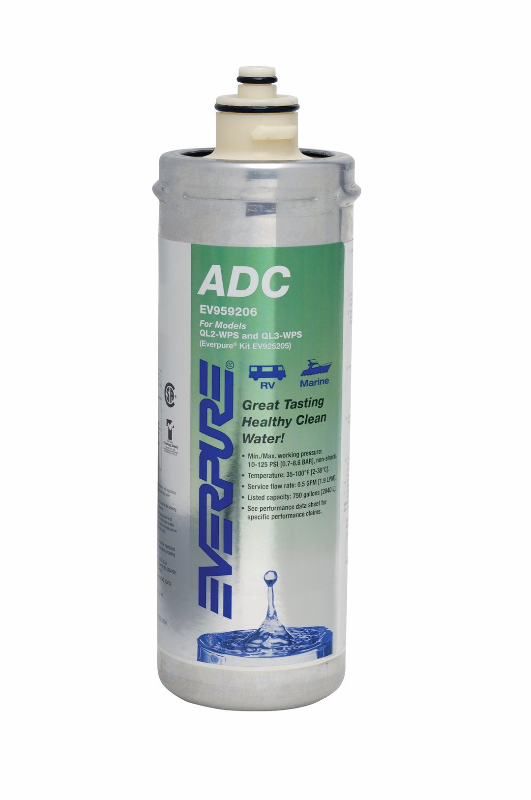 Shurflo Ev959206 Fresh Water Filter Cartridge||ev959206.Jpg||85||s6fev959206||1118011