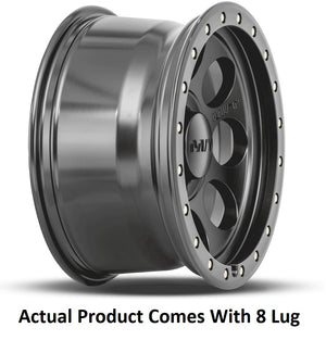 Mickey Thompson Wheel 226100348 Wheel||classic-Pro-Satin Black With Simulated Beadlock Ring_8 Lug_3.Jpg||88||m53274702||2334202