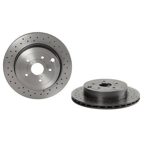 Product of Brembo 09A1981XC02 Xtra Vented Cross Drilled 1 Piece Brake Rotor 