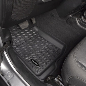 Product of Rugged Ridge 12987.44 Black Thermoplastic Floor Liner 