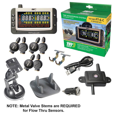 Truck System Technology (Tst) Tst-507-Ft-6-C Tire Pressure Monitoring System - Tpms||tst-507-Ft-6-C-Web Images-1.Jpg||85||tsttst507ft6c||1115664