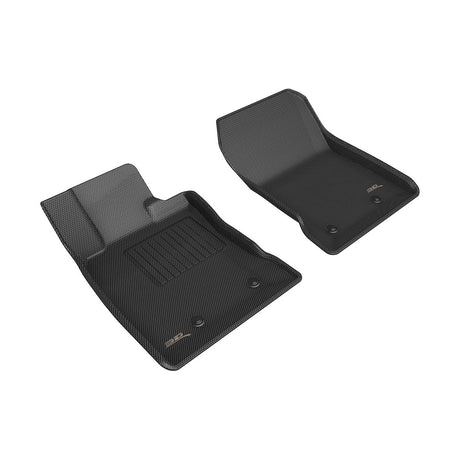 Product of 3D Mats KAGU L1SB03301509 Black Thermoplastic Rubber Of Carbon Fiber Texture Floor Liner 