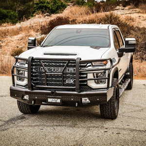 Product of Westin Automotive 58-31185 HDX Bandit Steel Textured Powder Coated Bumper 