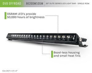 Product of DV8 Offroad BE20SW105W Light Bar 