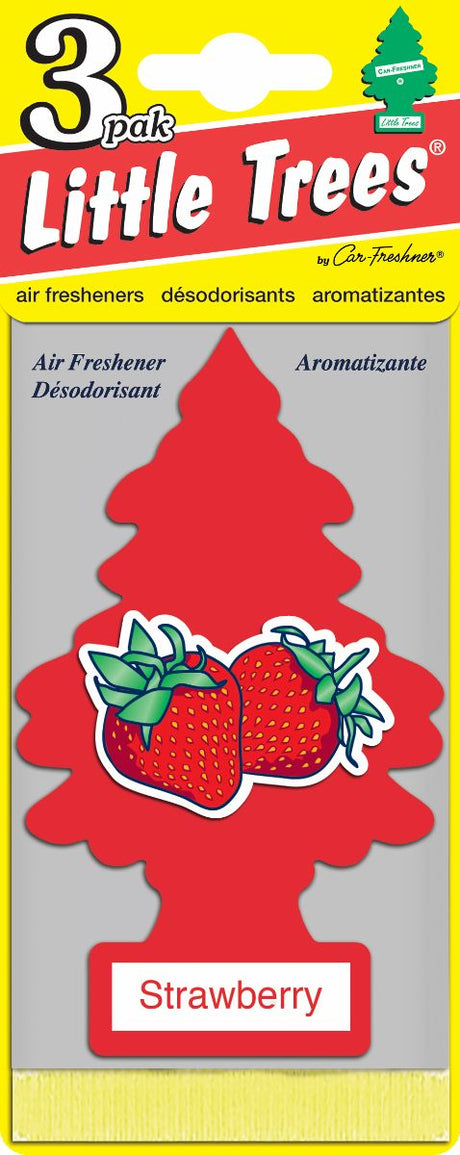Car Freshner U3s-32012 Air Freshener||strawberry-3-Pak.Jpg||85||c15u3s32012||1510743