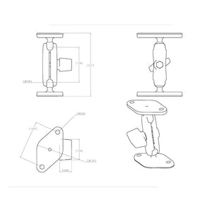 Product of Ram Mounts Ram-A-101u Cell Phone Mount