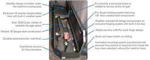 Product of Tuffy Security 307-01 Under Seat Storage Unit