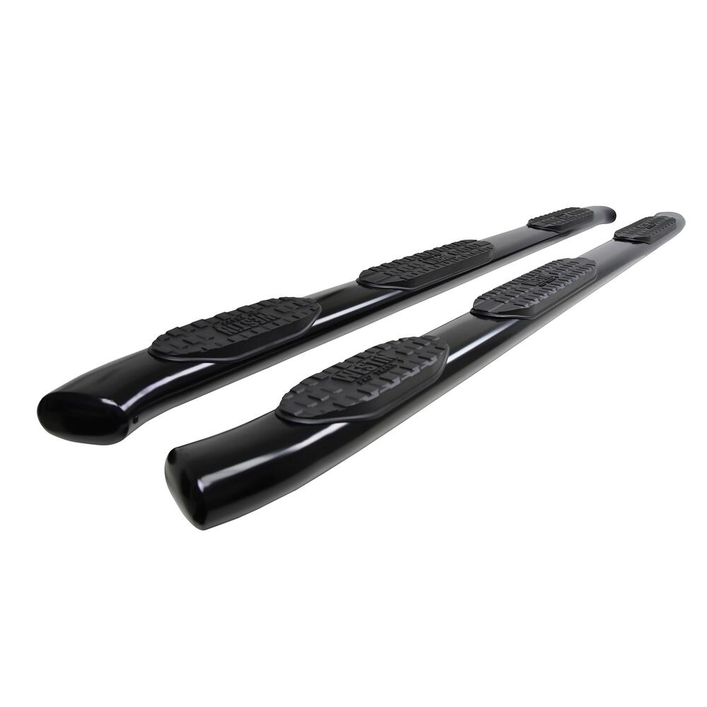 Product of Westin Automotive 21-534715 Black Powder Coated Oval Nerf Bar - Truck Wheel To Wheel 