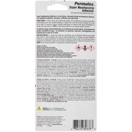 Product of Permatex 80638 Weatherstripe Adhesive