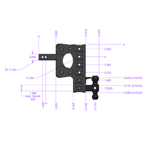 Gen-Y Hitch Gh-2325 Trailer Hitch Ball Mount||gh-2325_4.Png||89||gyhgh2325||1737454