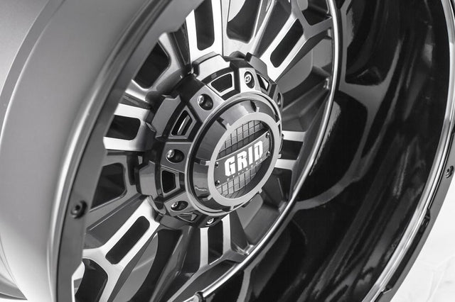 Product of Grid Wheels 20x9 Anthracite With Black Lip Wheel - Not Applicable Bolt Pattern 