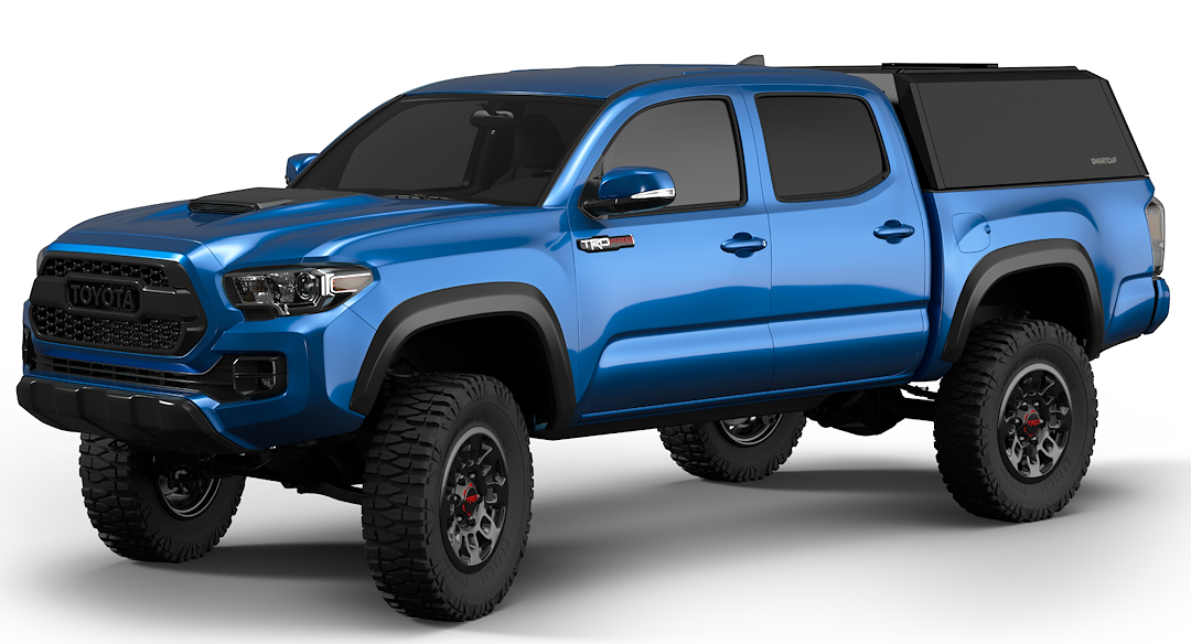 Smartcap Eh1316-Mb Truck Cap||smartcap Evoh Hatchback Toyota Tacoma 2016-2023 Short Bed Mb 1 Drivers Front Three Quarter.Png||85||rsieh1316mb||2298270