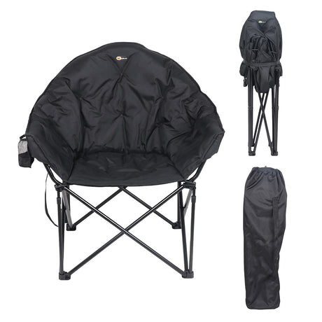 Faulkner 49570h Camping Chair||flk_49570h_Big Dog Bucket Chair_Black_B2c_2.Jpg||86||flk49570h||1595991