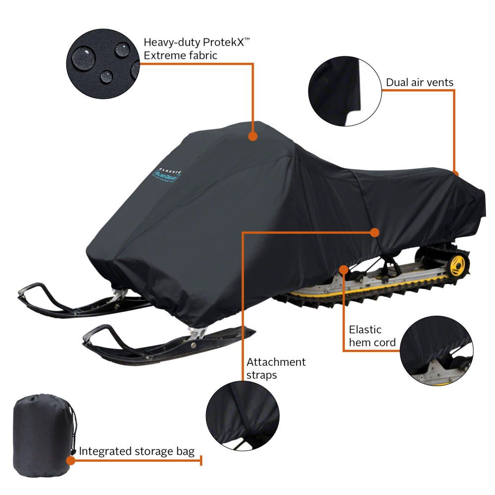 Product of Classic Accessories 71537 Snowmobile Cover