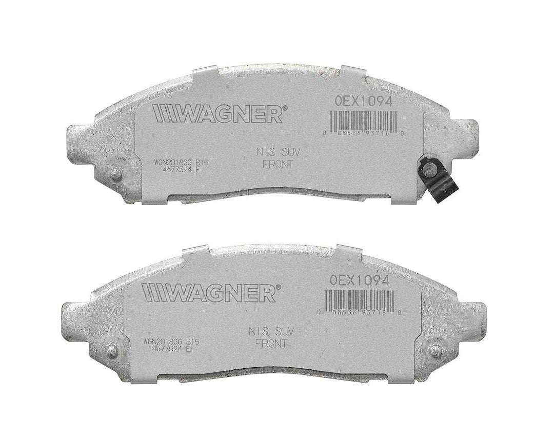 Wagner Brakes Oex1094 Brake Pad||oex1094.Jpg||85||w66oex1094||2221016
