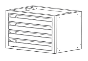 Product of Kargomaster 40090 Van Storage System Cabinet