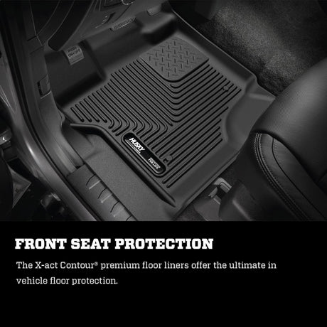 Product of Husky Liner X-act Contour™ 54978 Black Thermoplastic Elastomer (TPE) Floor Liner 