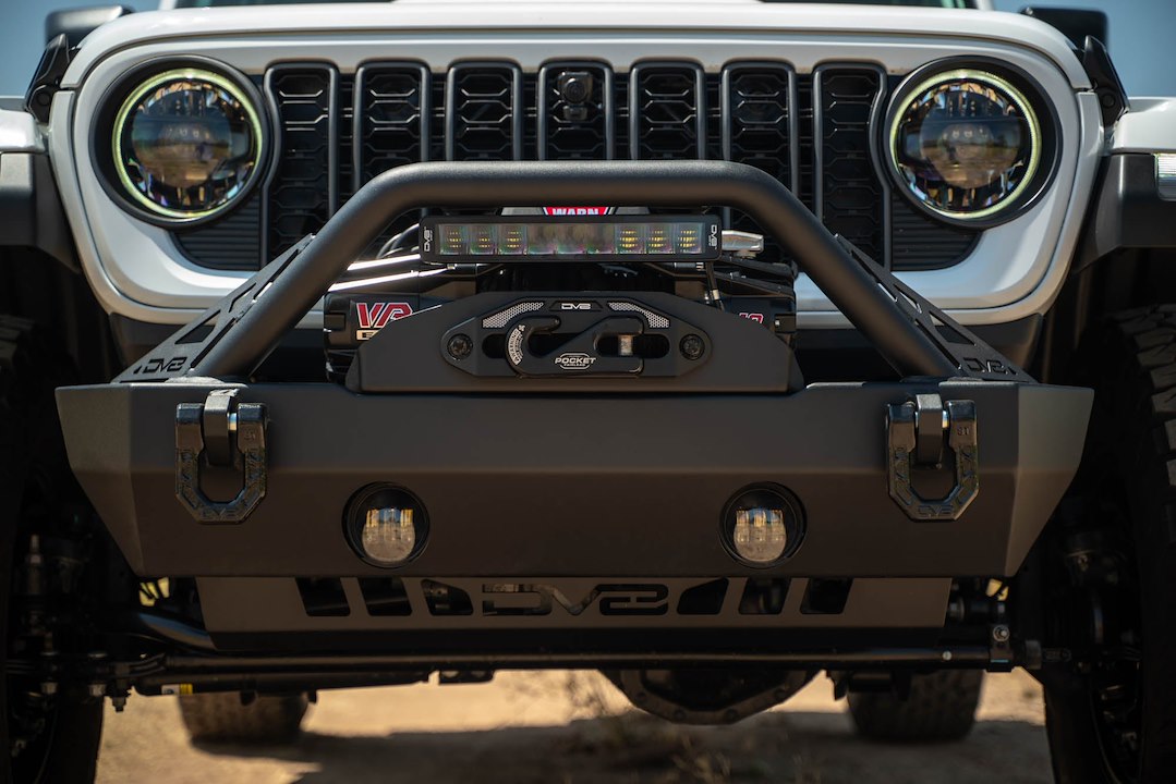 Product of DV8 Offroad FBJL-05 Steel Powder Coated Bumper 