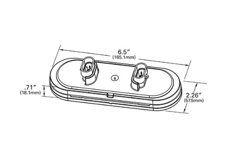 Product of Grote Industries 54702 Backup Light - Led