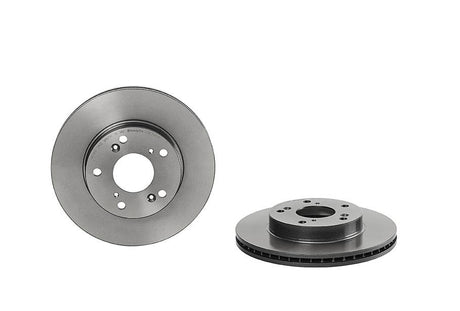 Product of Brembo 09D39511C02 Vented 1 Piece Brake Rotor 