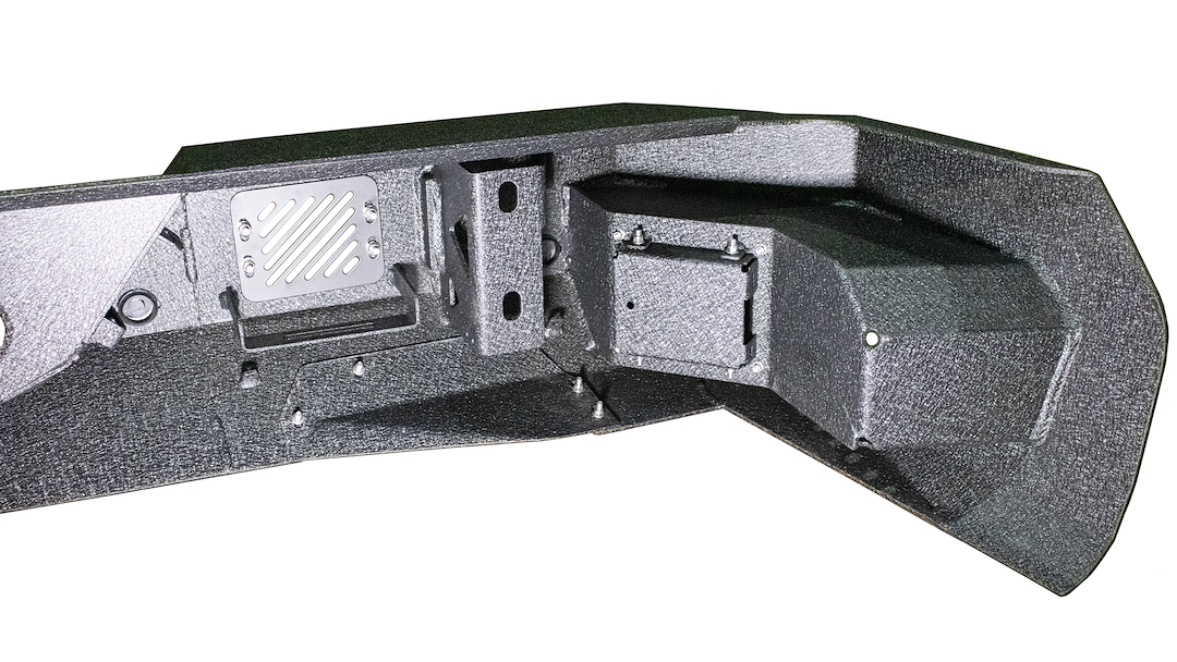 Product of Fishbone Offroad FB22394 Rockfish Steel Textured Powder Coated Bumper 