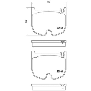 Brembo P50062 Brake Pad||p50062_Drw.Jpg||88||brmp50062||1753417