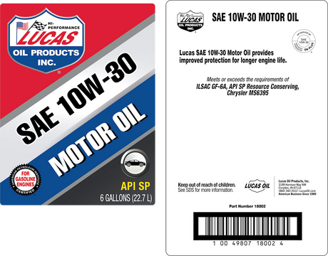 Lucas Oil 18002 Oil||18002_Sae 10w30_6gal_Rev06_8-12-2025.Png||86||l4418002||2537730