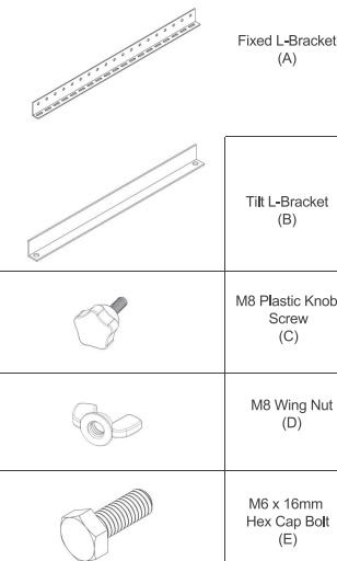 Renogy Rng-Mts-Tmb-G1-Us Solar Panel Mounting Kit||rng-Mts-Tmb-G1-Us.Png||85||ren0026716||2489390