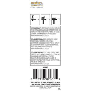 Product of Cruiser 82630 License Plate Mounting Hardware