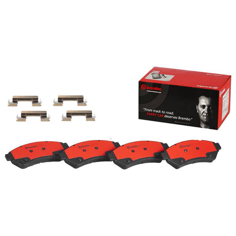 Brembo P10033n Brake Pad||||86||brmp10033n||2008942