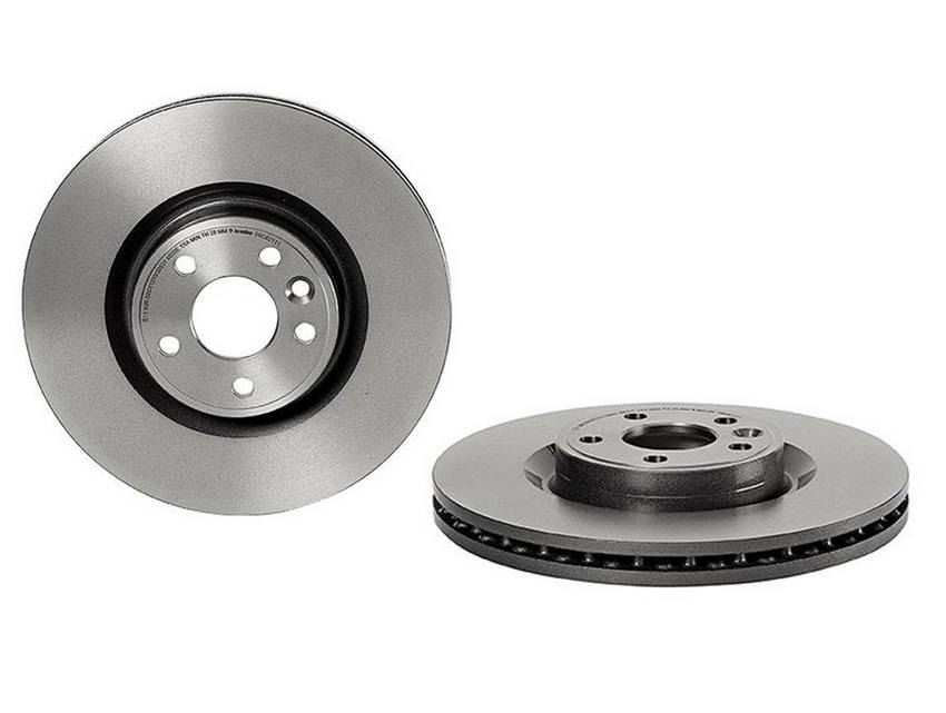 Product of Brembo 09C82111C02 Vented 1 Piece Brake Rotor 