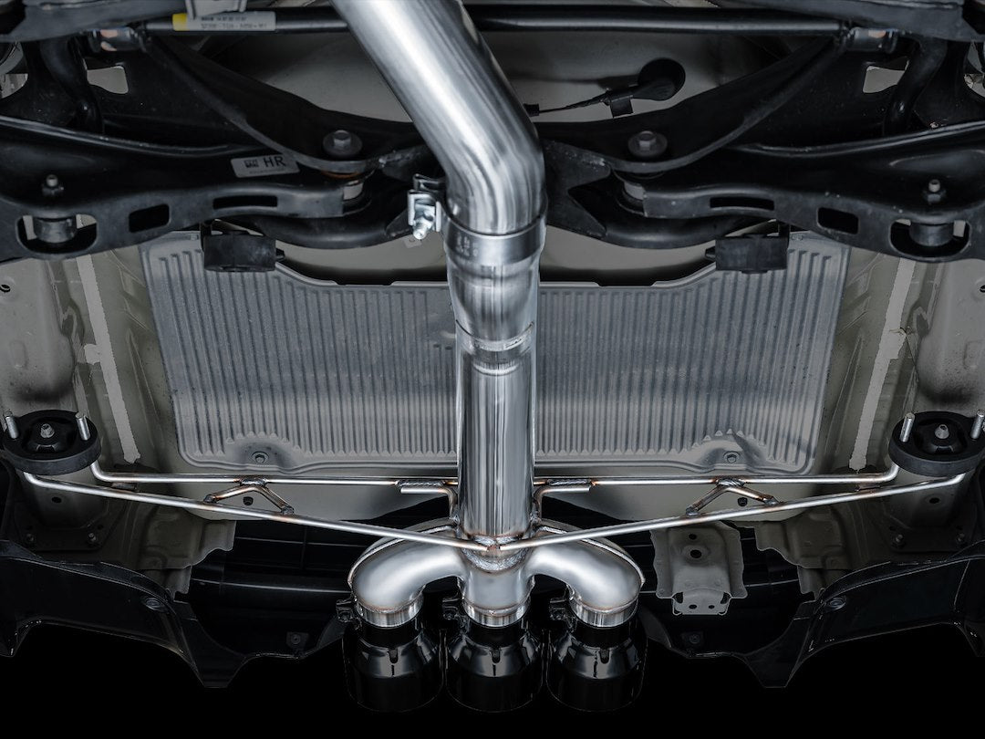 Product of AWE Tuning 3020-53335 Track Edition Cat-Back System Exhaust System Kit 