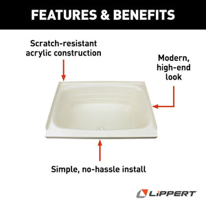 Lippert Components 209661 Bathtub||209661_2.Jpg||87||m6v209661||1457436