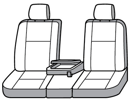 Product of Covercraft SSC3492CABN Carhartt® SeatSaver® Brown Duck Weave Fabric Seat Cover 