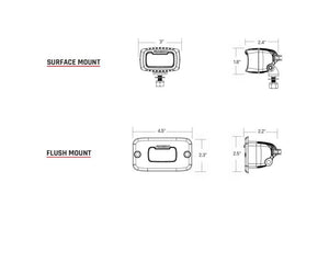 Rigid Lighting 922113 Driving/ Fog Light||922113_2.Jpg||87||r2g922113||1609723