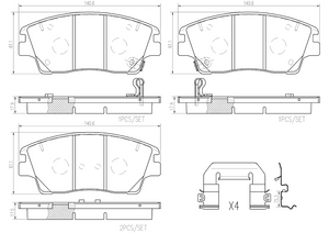Brembo P30096n Brake Pad||p30096n.Png||85||brmp30096n||2104592