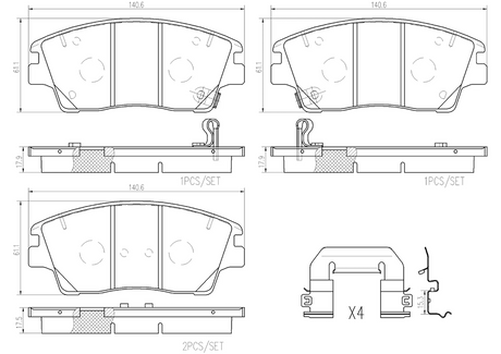 Brembo P30096n Brake Pad||p30096n.Png||85||brmp30096n||2104592