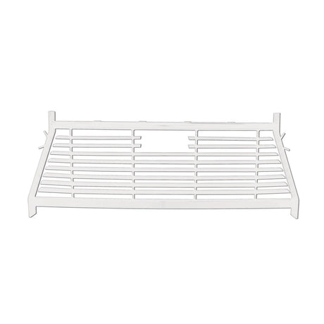 Product of Westin Automotive 57-8023 Bolt-On White Powder Coated Bar Style Headache Rack 