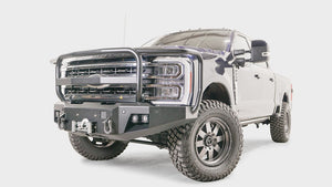 Product of Fab Fours FS23-A5950-1 Premium Steel Powder Coated Bumper 