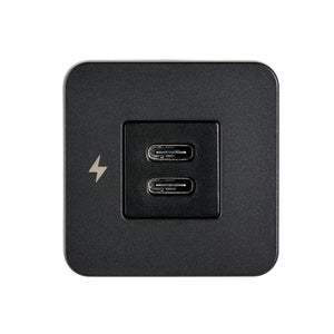 Scanstrut Sc-Tile-20 Usb Outlet||sc-Tile-20 Dual Usb-C Front.Jpg||86||scasctile20||1744845